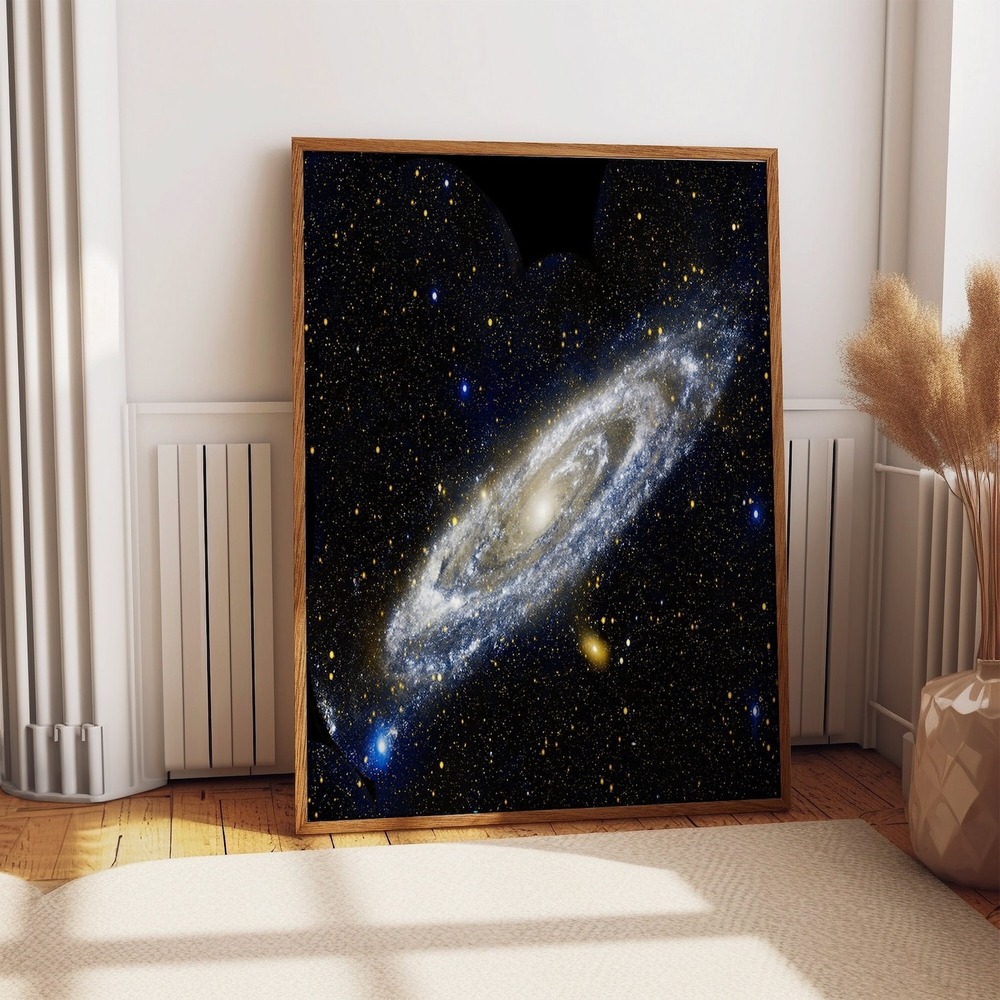 Andromeda Galaxy Poster Space Decor Space Poster Space Wall Art